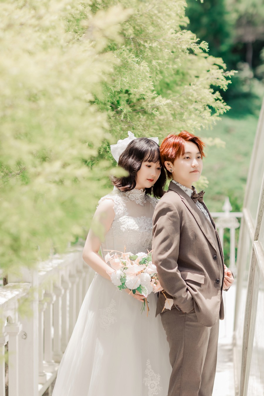 新竹森林婚紗,美式復古婚紗照